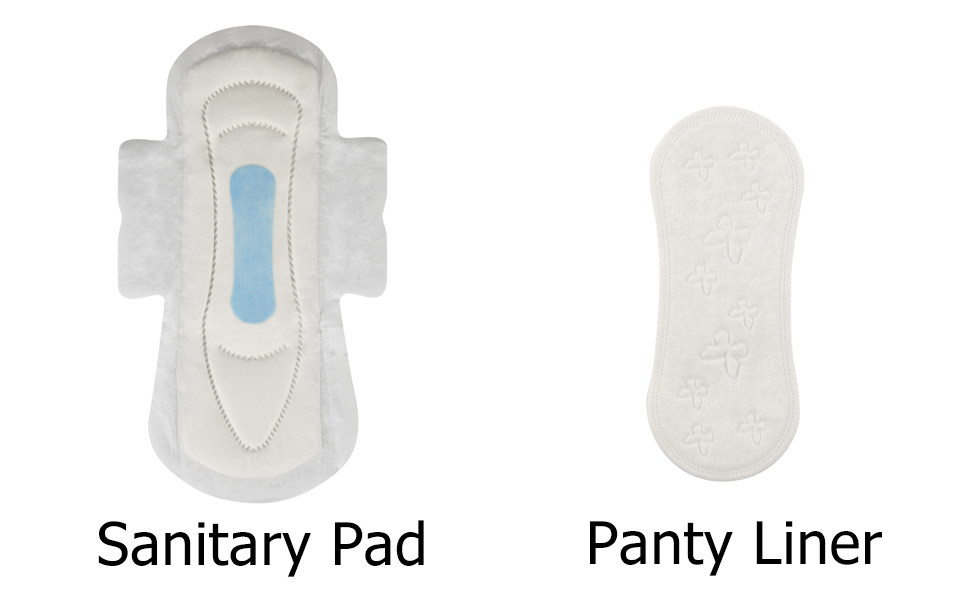 Panty Liners And Pads Difference, What Is The Difference Between Panty  Liners And Pads