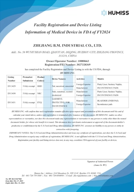 fda-certificate-of-zhejiang-bm-2024-page